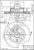 FIAT 5938101 Brake Disc